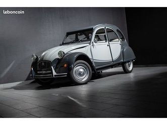 citroën 2cv6 charleston - superbe condition - 55 195 km certifiés - certificat citroën - carnets et factures