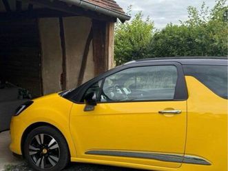 ds3 jaune cabriolet