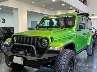 jeep wrangler sahara jl cabriolet tres rare