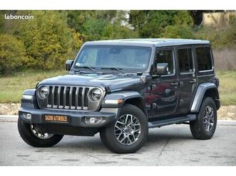 jeep wrangler 2.0 t 380ch 4xe 80th anniversary -12 300 km
