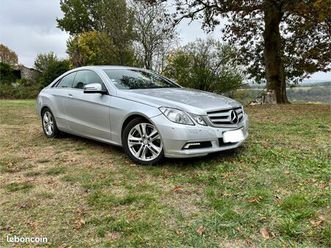 mercedes e 350 cdi coupé – v6 diesel – 231 ch – 2010 – boîte automatique