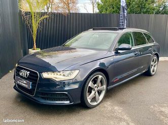 audi a6 série 4 avant quattro 3.0 tdi v6 tiptronic 313 cv s-line boîte automatique