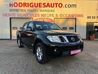 nissan navara 2.5 dci 190 euro 5 double cab le * historique véhicule