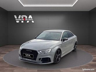 audi rs3 2.5 tfsi 550ch • milltek • bang & olufsen • led • apple carplay • sièges cuir • caméra 360 • suspension sport