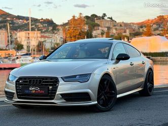 audi s7 sportback 4.0 v8 tfsi 450ch s tronic 7*akrapovic*matrix*carbone*magnifique
