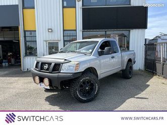 nissan titan 5.6 305ch v8 * tva recuperable - hard top dispo