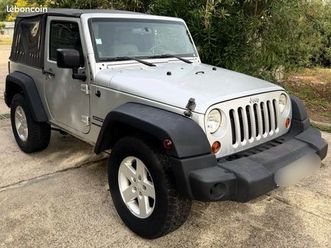 jeep wrangler jk unlimited 2.8 crd 16v 4wd 177 cv édition sport 62 000kms