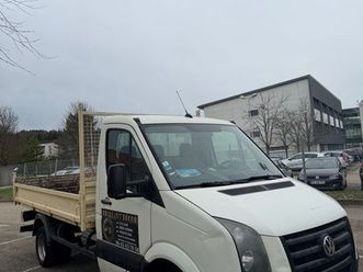 volkswagen crafter 2010 – benne basculante télécommandée – 109 ch