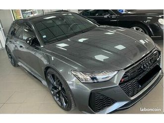 audi a6 c8 avant 4.0 rs6