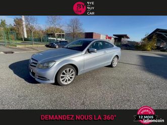 mercedes classe c 180 blueefficiency bva 7g-tronic plus garantie de 12 a 36 mois