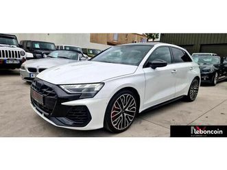 audi s3 (2) sportback 2.0 tfsi 333 quattro s tronic 7 * 6000 km gtie 12/2026+ afth+ sonos