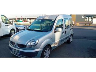 renault kangoo 1.6i équipé prm fauteuil roulant