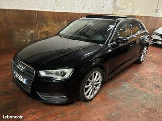 audi a3 série 3 sportback (8va) 2.0 tdi 16v fap s-tronic6 s&s 150 cv boîte auto toit ouvrant siège chauffant control moins de 6 mois 171 000 km