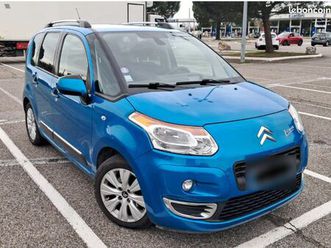 ◊ citroën c3 picasso 1.6 vti 120ch – exclusive – 2011 – 90 000 km – bleu turquoise ?