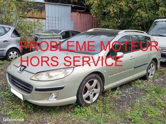 peugeot 407 sw 2.0 hdi 136 executive moteur hs