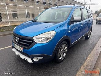 dacia lodgy stepway diesel 7 places gps radar de recul paiement en 3/4/10 fois possible