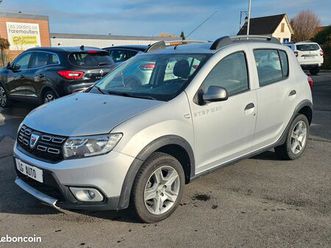 dacia sandero stepway prestige 0.9 tce 90 ch garantie 3 mois faible kilométrage