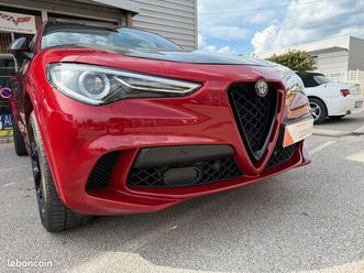 alfa roméo stelvio quadrifoglio 2.9 520 cv 38000 kms reprise possible