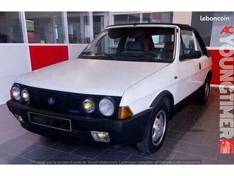 fiat ritmo cabriolet 100s entièrement restaurée