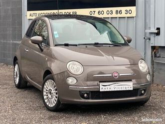 fiat 500 pop / 1.3 multijet 75 ch /toit ouvrant /véhicule français / entretiens à jour