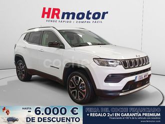 jeep compass 4xe 1.3 phev 140kw190cv limited at awd