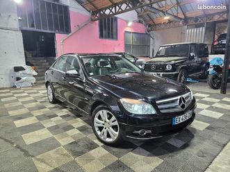 mercedes classe c 200 kompressor 184 cv berline bva semi cuir xenon gps ...