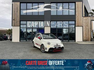 fiat 500 abarth 595 cabriolet 1.4i 16v - 145ch phase 2 - garantie 12 mois