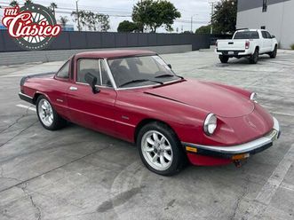 alfa romeo spider aerodinamica