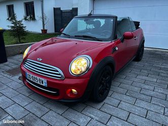 mini cabriolet r57 d 112 ch cooper pack red hot chili suivi mini