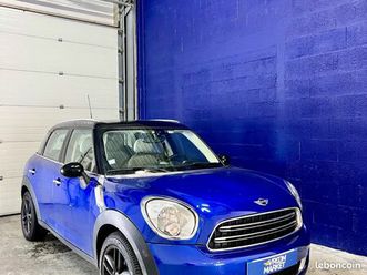 mini countryman r60 112 ch zf8 all4 cooper d finition red hot chili regulateur-suivi complet-toit ouvrant