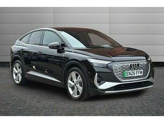 audi q4 sportback e-tron s line 45