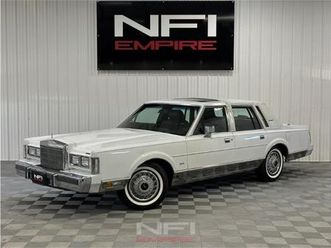 1988 lincoln town car for sale