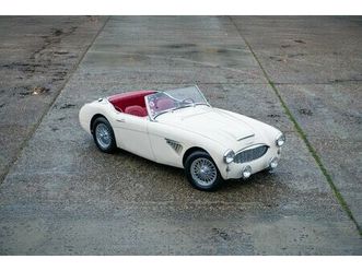 1957 austin-healey 100 / 6 - bn4 | beautiful 4-seater roadster | 2.6-liter six-cylinder engine | knock-off wire wheels