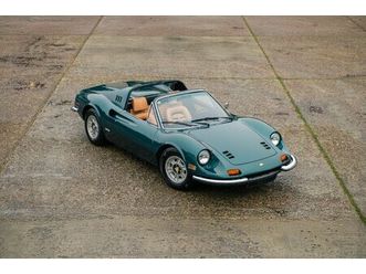 1974 ferrari 246 'dino' - gts | one of only 1274 gts versions produced | one of the very last dinos built | coveted daytona-style seats