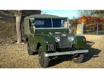 1950 land rover series 1 vert manuel, 4 vitesses conduite...