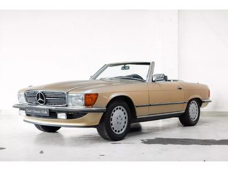 1986 mercedes-benz sl - 300 - dutch delivered - low mileage - manual -