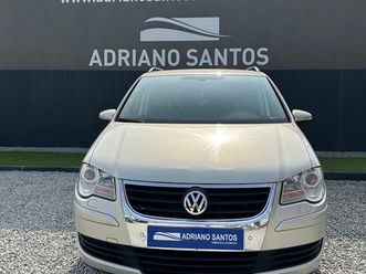 vw touran 1.9 tdi highline 7 lugares automática junho/10