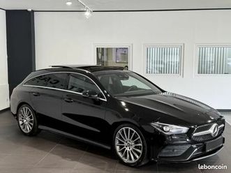 mercedes-benz classe cla 220d shooting brake amg line 190 ch t-o + pack mémoire + caméra de recul