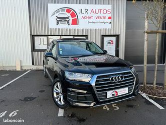 audi q7 3.0 v6 tdi 272cv avus quattro 7 places attelage toit ouvrant garantie 12 mois