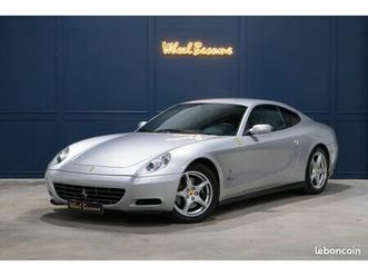 ferrari 612 scaglietti 5.7 v12 540cv f1 - seulement 44900km - historique exceptionnel - full ferrari - distri 2021 - complète mallette, housse, maintien de char