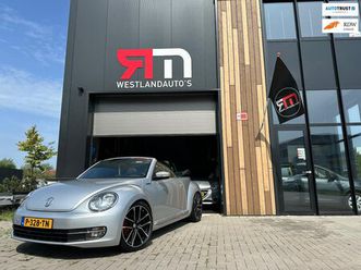 volkswagen beetle cabriolet - 1.8 tsi dsg- autm usa-auto apple-carplay airco 19-inch verlaagd xenon/ 2 sleutels/dealer-o