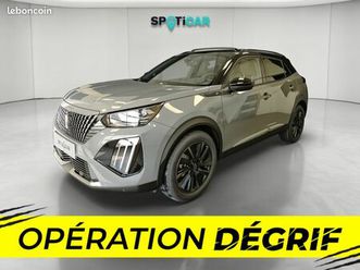 peugeot 2008 electrique 54 kwh 156 ch gt