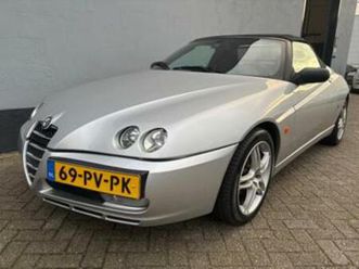 alfa romeo spider 2.0 jts turismo cabriolet - lederen interi — alfa romeo — marktplaats