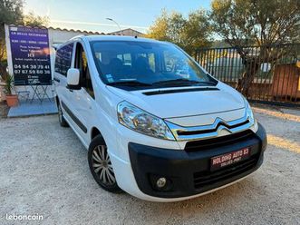 citroën jumpy 2 125 ch 2.0 hdi 9 places 1ère main pack confort