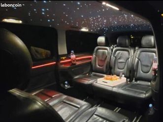 mercedes class v 220d long, ciel etoile, tv