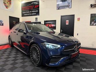 mercedes classe c 300 d hybride eq power 285 ch 9g tronic w206 pack amg line grand toit ouvrant panoramique jantes 19” amg caméra 360* sièges électrique carplay