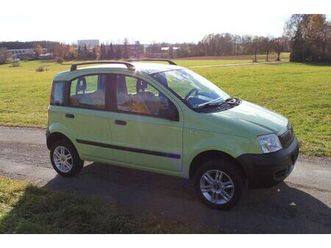 fiat panda 4x4 allrad mit anhängerkupplung