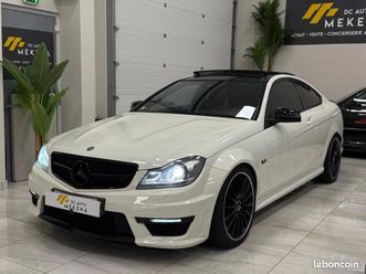 mercedes classe c w204 c63 amg v8 457ch 7g-tronic speedshift / historique exclusif mercedes 2 ème