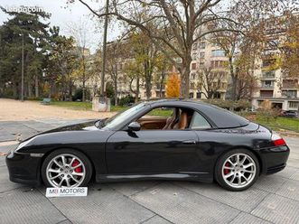porsche 911 996 4s 4 s cabriolet 3.6 320 hardtop bva noir