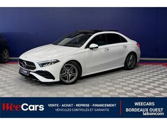 mercedes classe a berline 200 d amg line bva 8g-dct